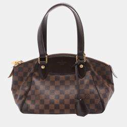 LOUIS VUITTON Louis Vuitton Damier Verona PM Brown N41117 Ladies Canvas  Handbag