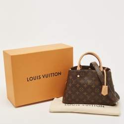 Pre Owned Louis Vuitton Monogram Canvas Montaigne BB Bag