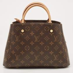 Pre Owned Louis Vuitton Monogram Canvas Montaigne BB Bag