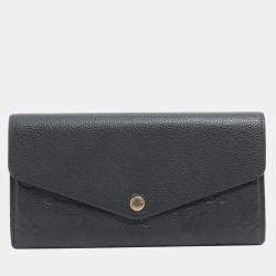 LOUIS VUITTON Louis Vuitton Portefeuille Multiple Bifold Wallet M62901 Monogram  Shadow Noir Black