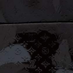 مملوكة مسبقًا حقيبة سفر لوي فيتون بيغاس فيرنينه مونوغرامي حمراء داكنة 45