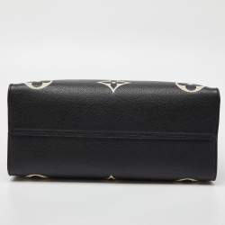 Pre Owned Louis Vuitton Bicolor Monogram Empriente Leather Giant Onthego MM Bag