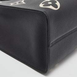 Pre Owned Louis Vuitton Bicolor Monogram Empriente Leather Giant Onthego MM Bag