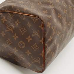 Pre Owned Louis Vuitton Monogram Canvas Speedy 30 Bag