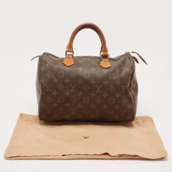 Pre Owned Louis Vuitton Monogram Canvas Speedy 30 Bag