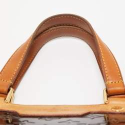 Pre Owned Louis Vuitton Amarante Monogram Vernis Brea GM Bag