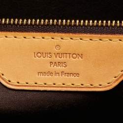 Pre Owned Louis Vuitton Amarante Monogram Vernis Brea GM Bag