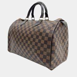 Sac Louis Vuitton Speedy 30 En Toile Damier Azur