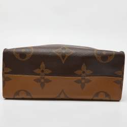 Pre Owned Louis Vuitton Monogram Reverse Giant Canvas OnTheGo GM Bag