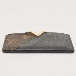 Louis Vuitton Black Monogram Canvas and Leather Kimono Card Case