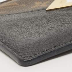 Louis Vuitton Black Monogram Canvas and Leather Kimono Card Case
