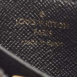 Louis Vuitton Black Monogram Canvas and Leather Kimono Card Case