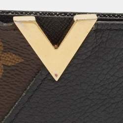 Louis Vuitton Black Monogram Canvas and Leather Kimono Card Case