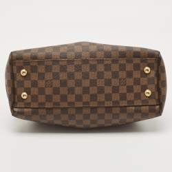 Pre Owned Louis Vuitton Damier Ebene Canvas Trevi PM Bag