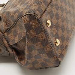 Pre Owned Louis Vuitton Damier Ebene Canvas Trevi PM Bag