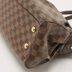 Pre Owned Louis Vuitton Damier Ebene Canvas Trevi PM Bag