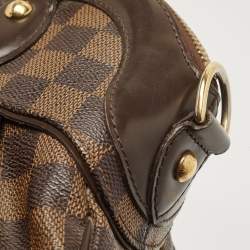 Pre Owned Louis Vuitton Damier Ebene Canvas Trevi PM Bag