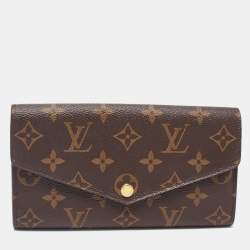 Louis Vuitton Monogram Canvas Sarah Wallet