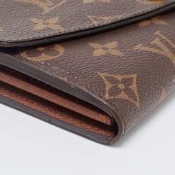 Louis Vuitton Monogram Canvas Sarah Wallet