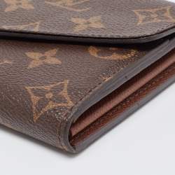 Louis Vuitton Monogram Canvas Sarah Wallet