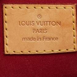 Pre Owned Louis Vuitton Indian Rose Monogram Vernis Alma BB Bag