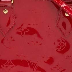 Pre Owned Louis Vuitton Indian Rose Monogram Vernis Alma BB Bag