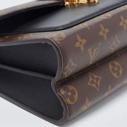 Pre Owned Louis Vuitton Black Monogram Canvas Victoire Bag
