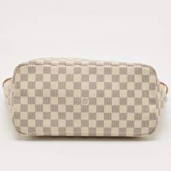 Louis Vuitton Damier Azur Canvas Neverfull MM Bag