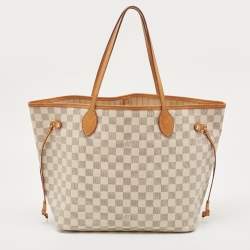 Louis Vuitton Damier Azur Canvas Neverfull MM Bag