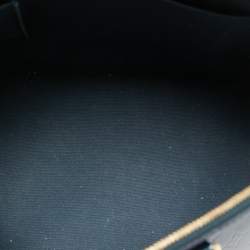 Pre Owned Louis Vuitton Green Monogram Vernis Alma GM Bag