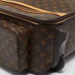Pre Owned Louis Vuitton Monogram Canvas Bosphore 50 Luggage