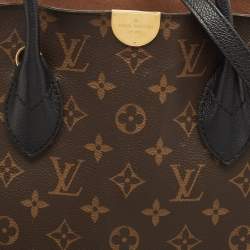 Pre Owned Louis Vuitton Black Monogram Canvas Flandrin Tote