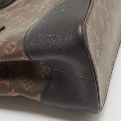 Pre Owned Louis Vuitton Black Monogram Canvas Flandrin Tote