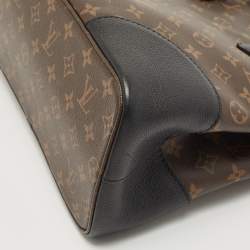 Pre Owned Louis Vuitton Black Monogram Canvas Flandrin Tote