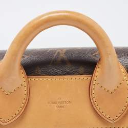 Pre Owned Louis Vuitton Pistache Monogram Canvas Eden PM Bag