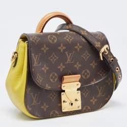 Pre Owned Louis Vuitton Pistache Monogram Canvas Eden PM Bag