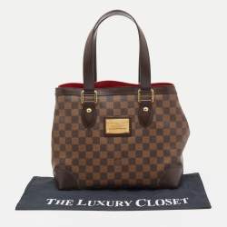 Pre Owned Louis Vuitton Damier Ebene Canvas Hampstead PM