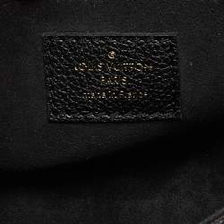 Pre Owned Louis Vuitton Black Monogram Giant Empreinte Leather Favorite MM Bag