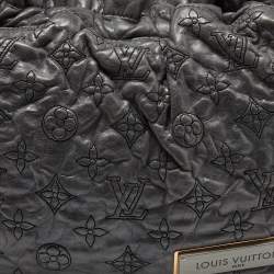 Pre Owned Louis Vuitton Anthracite Monogram Leather Olympe Nimbus PM Bag