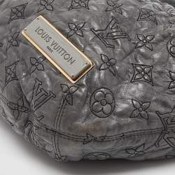 Pre Owned Louis Vuitton Anthracite Monogram Leather Olympe Nimbus PM Bag
