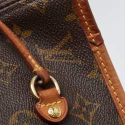 Louis Vuitton Brown Monogram Canvas Neverfull MM Tote Bag