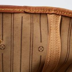 Louis Vuitton Brown Monogram Canvas Neverfull MM Tote Bag