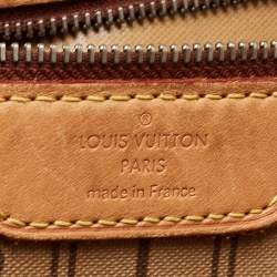 Louis Vuitton Brown Monogram Canvas Neverfull MM Tote Bag