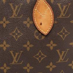 Louis Vuitton Brown Monogram Canvas Neverfull MM Tote Bag