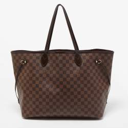 Louis Vuitton Damier Ebene Canvas Neverfull GM Bag