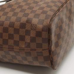 Louis Vuitton Damier Ebene Canvas Neverfull MM Bag