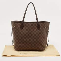 Louis Vuitton Damier Ebene Canvas Neverfull MM Bag