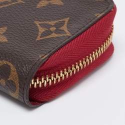 Louis Vuitton Fuchsia Monogram Canvas Multicartes Zippy Wallet