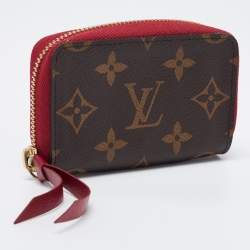 Louis Vuitton Fuchsia Monogram Canvas Multicartes Zippy Wallet