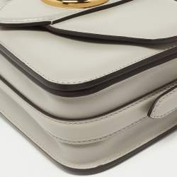 Pre Owned Louis Vuitton Grey Leather LV Pont 9 Bag